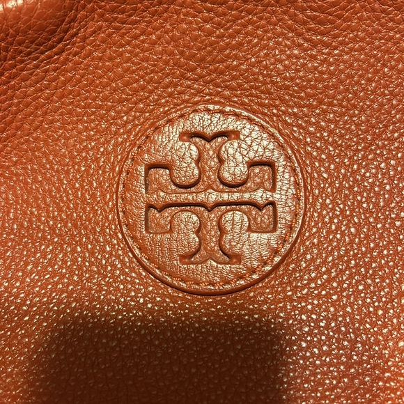 Tory Burch Red Leather Backpack - Picture 3 of 14